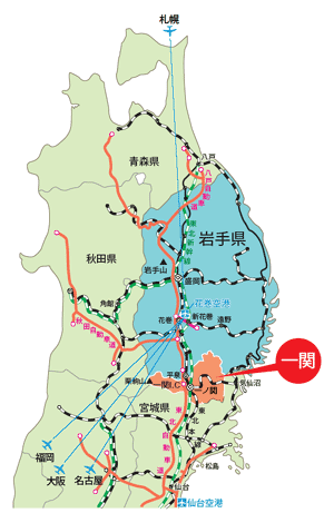 一関市地図